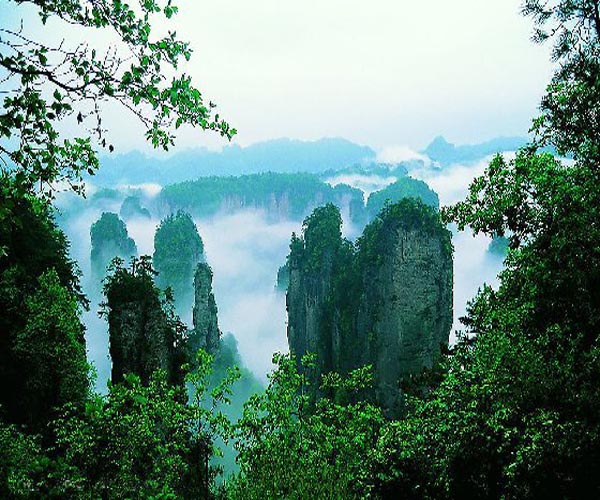 A Standard Route to experience the top wonders earth in Zhangjiajie