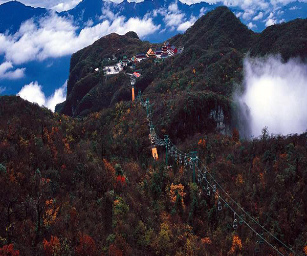 Tianmenshan Forest sightseeing cable car