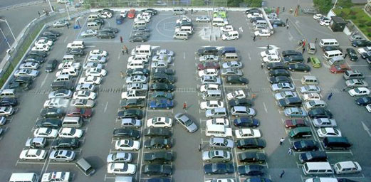 Largest Public Parking Lot in Hunan Changsha