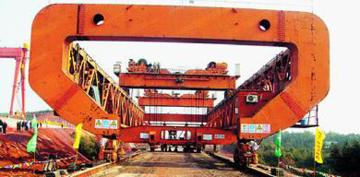 Shanghai-Kunming High-speed Railway Hunan Section Under Construction