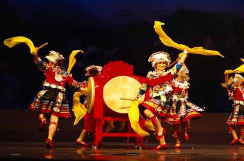 Hunan Folk Music and Dance Staged in Taipei