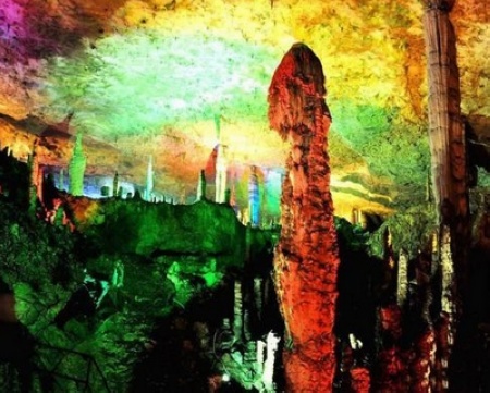 The Biggest Cave in Asia—Jiutian Cave