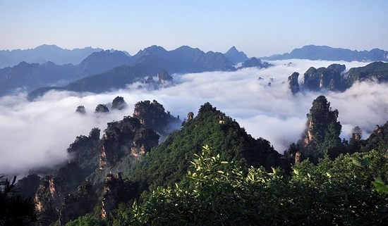 How to take photos for Zhangjiajie Sea of Clouds
