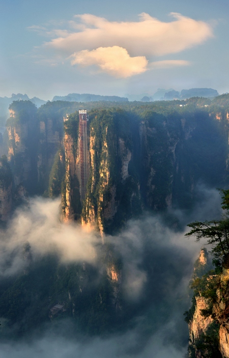 How Many Scenery Spots are there in Zhangjiajie?