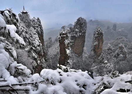 Zhangjiajie Winter tourism For Three Subjects