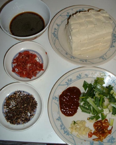 A Method of Making Mapo Tofu