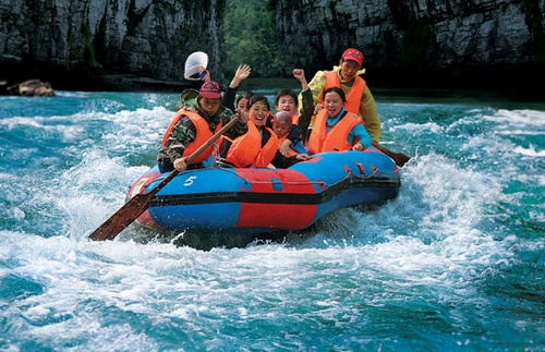 Zhangjiajie Lou River Drifting