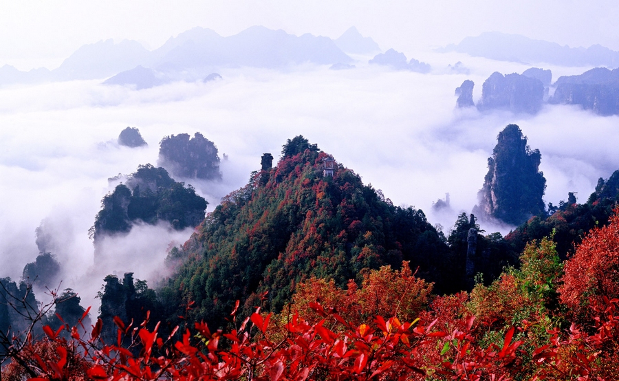 7D6N Group Tour for Changsha-Zhangjiajie-Fenghuang-Changsha