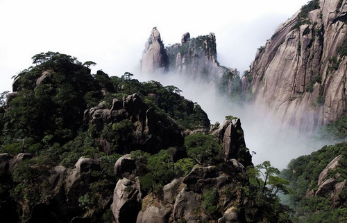 Sanqingshan Mountain