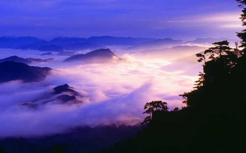 Colorful Climate Landscape in ZJJ Wulingyuan