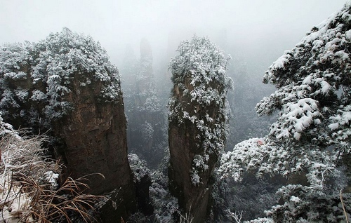ZJJ Yuanjiajie-Avatar Mountain, A Drunken Ice Fairy Tale World
