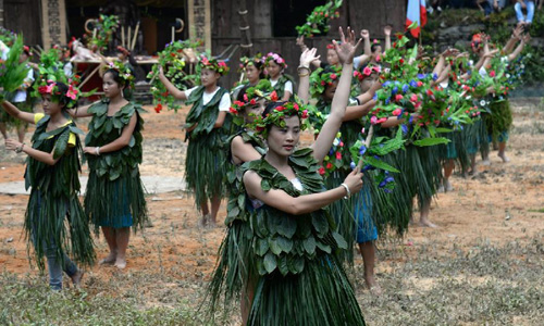 Miao Ethnic Group Celebrates Coming Autumn in China's Hunan