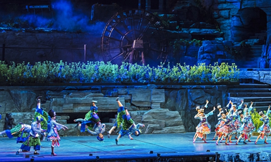 《Misty Rain in Zhangjiajie》launches two performances each day