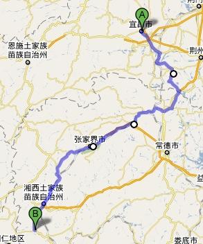 Yichang to Zhangjiajie transportation recommendation