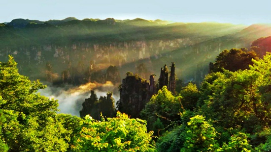 ZJJ Wulingyuan: After a storm, A fairyland comes