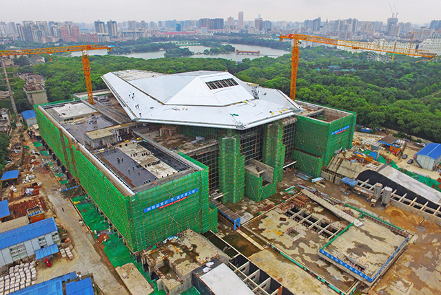 Main Body of New Hunan Provincial Museum Completed