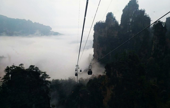 Zhangjiajie Tianzi mountain cableway will have an equipment maintenance
