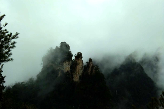 Zhangjiajie shows Clouds Fairyland after the rain