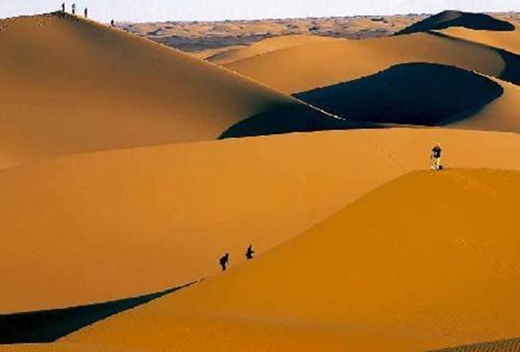 China's most Beautiful Five Deserts