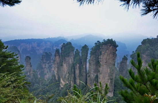 Zhangjiajie tourism main attractions collection