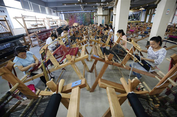 ZJJ Tujia Brocade Training Course Brings Prosperity to Rural Women