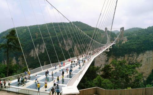 Online Booking ticket for Zhangjiajie grand canyon glass bridge & Tianmenshan