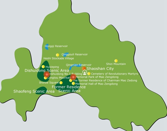 Shaoshan Travel Map