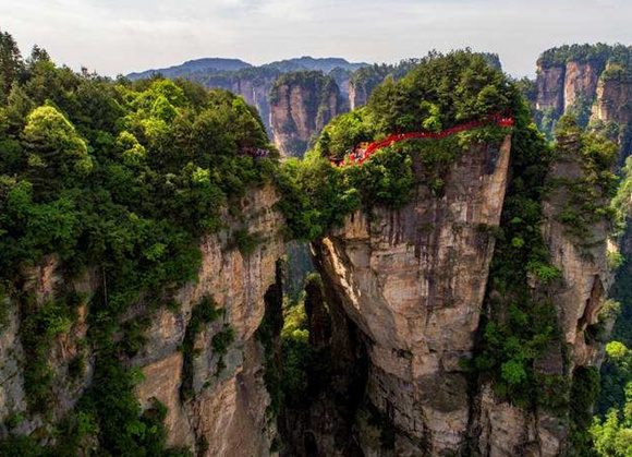 Exploration of strange mountains tour in Tianzishan