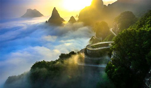 Notice on Price Adjustment of Tianmen Mountain