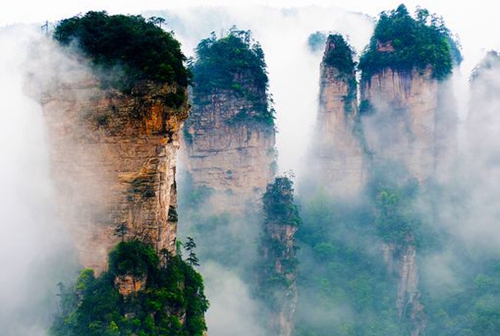 From Guilin to Zhangjiajie by train