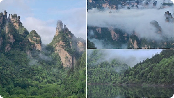 Zhangjiajie，a magical world and rambling on a naturally playful path