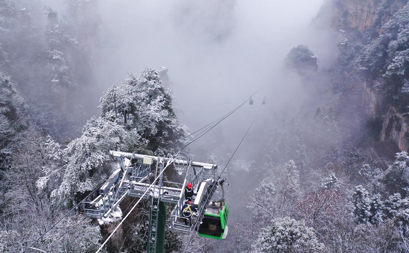 Tourist numbers up in Zhangjiajie