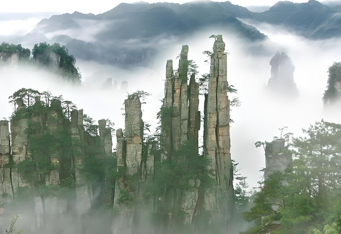 Zhangjiajie local Day trip's routes