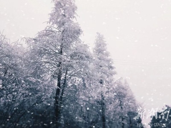 Hunan’s Most Beautiful Snowy Landscapes