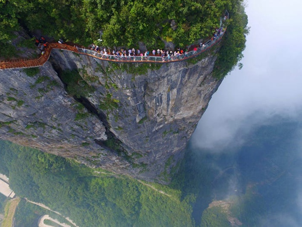 Zhangjiajie is included as true wonder of the world